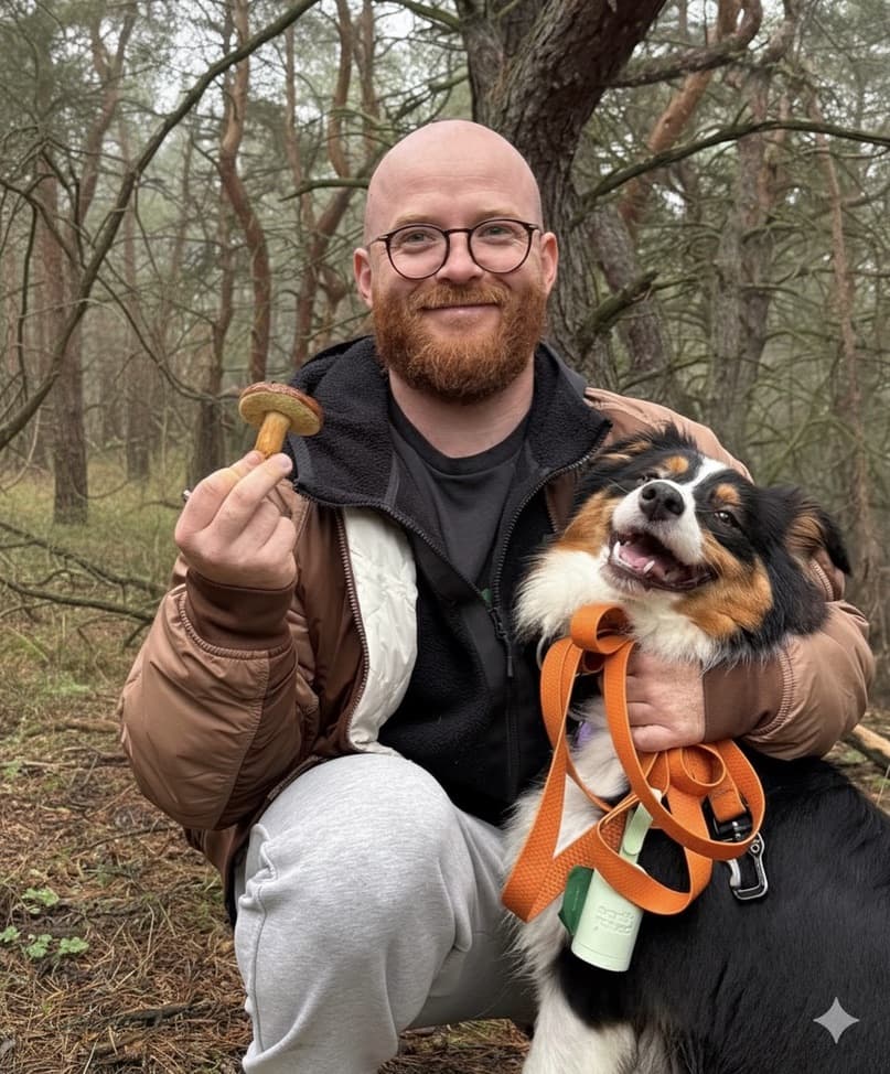 Oleksandr Ratushnyi Me and Lapsi found mushroom